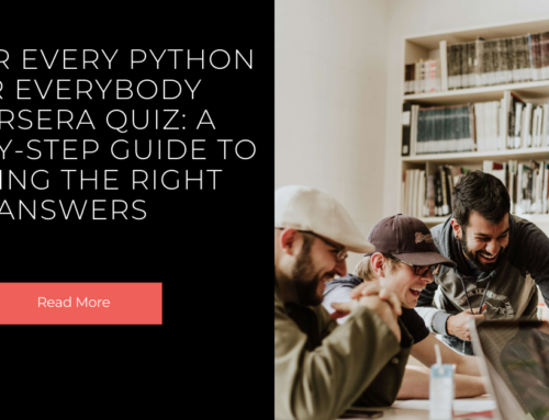 Master Every Python for Everybody Coursera Quiz: A Step-by-Step Guide to Finding the Right Answers